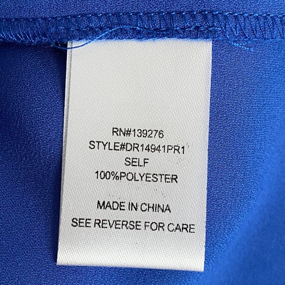 DR2 V-Neck V-Back Cap Sleeve Blouse #AF17 - Picture 7 of 10